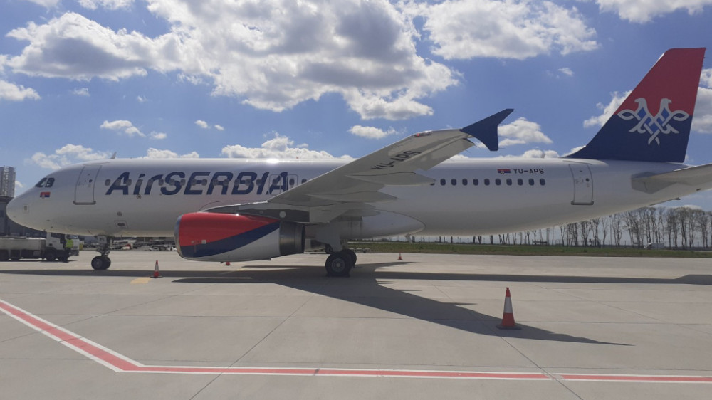 Treći Erbas A320 Er Srbije stigao u Beograd